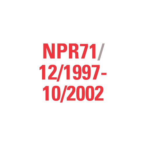 NPR71 12/1997-10/2002
